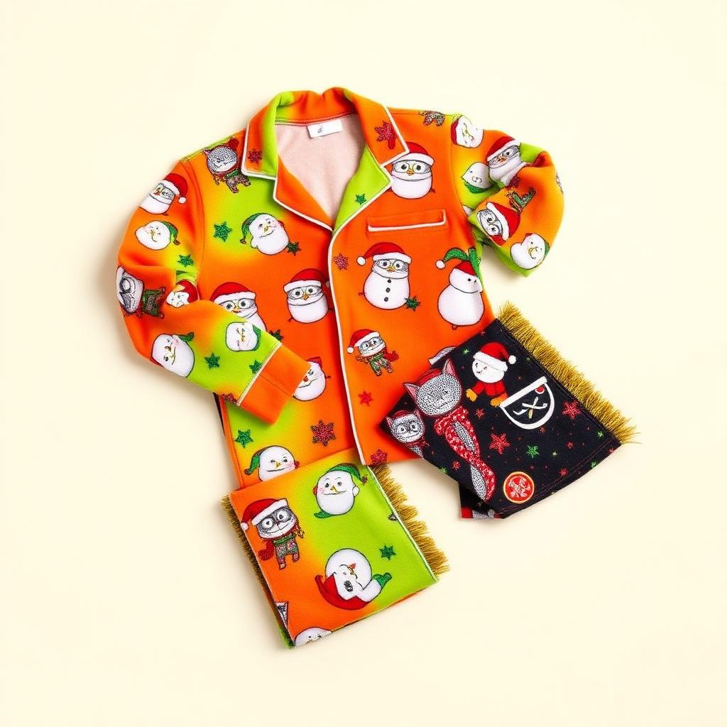 Downright Hideous Christmas Pajamas